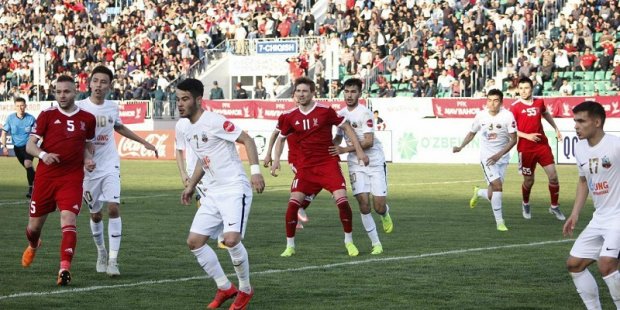 "Бунёдкор" водийда "Навбаҳор" устидан 3:2 ҳисобида ғалаба қозонди