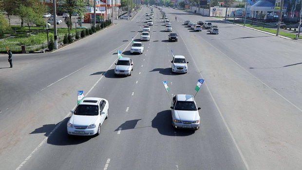 Тошкентда автомарафон ўтказилди (фото)