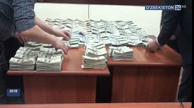 DXX Andijonda 2,1 mln. AQSh dollari olib ketayotgan avtomobil to‘xtatib qolindi