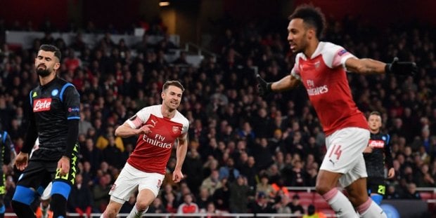 “Arsenal” Londonda “Napoli”ni taslim etdi (video)