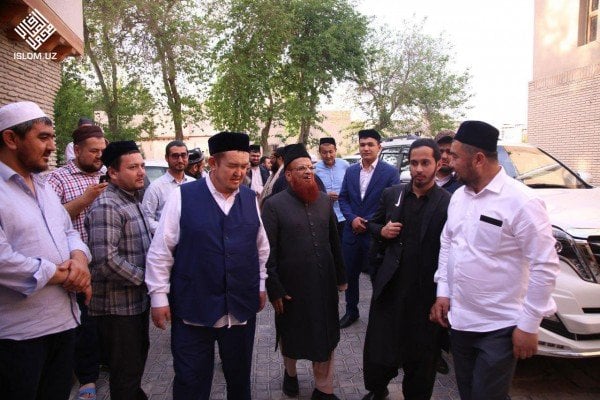 Shayxul islom, muftiy Muhammad Taqiy Usmoniy yurtimizda (foto)