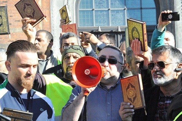 Данияда Қуръонга ҳурмат марши бўлиб ўтди