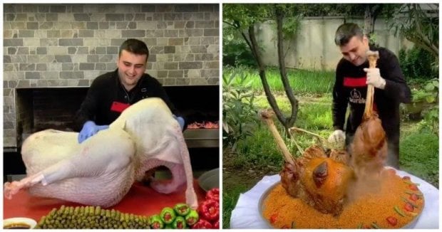 Turkiyalik oshpaz Burak O‘zdemirning mahorati