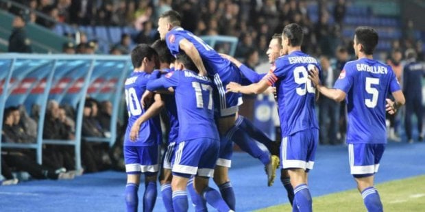 "Nasaf" AGMK darvozasiga javobsiz 4 ta gol kiritdi