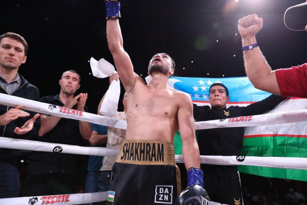 Shahram G‘iyosov ilk chempionlik kamarini qo‘lga kiritdi (foto)