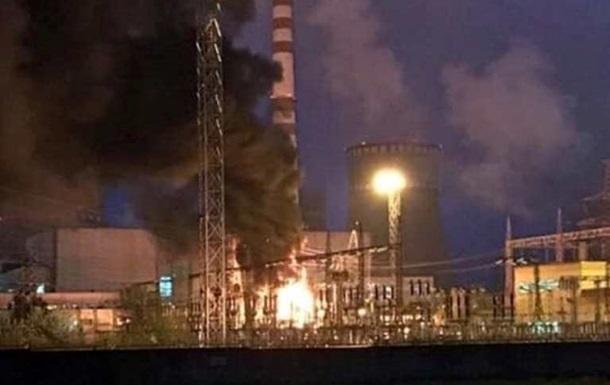 Украинадаги АЭСда кучли ёнғин содир бўлди (видео)