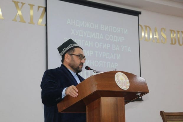 Тошкент шаҳар бош имом хатиби ўзгарди