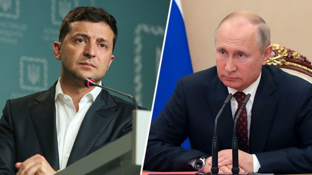 Путин ва Зеленский Парижда илк бор юзма-юз учрашади