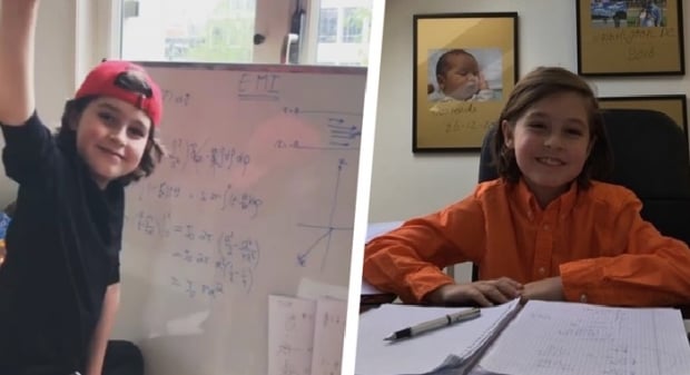 Dunyodagi eng yosh universitet bitiruvchisi bo‘lgan 9 yoshli bolakay