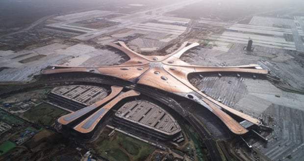 Xitoyda dunyoning eng katta aeroporti ochildi...
