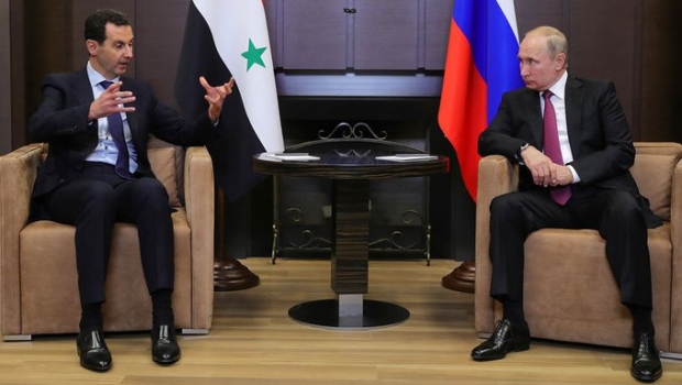 Putin Suriyaga bordi
