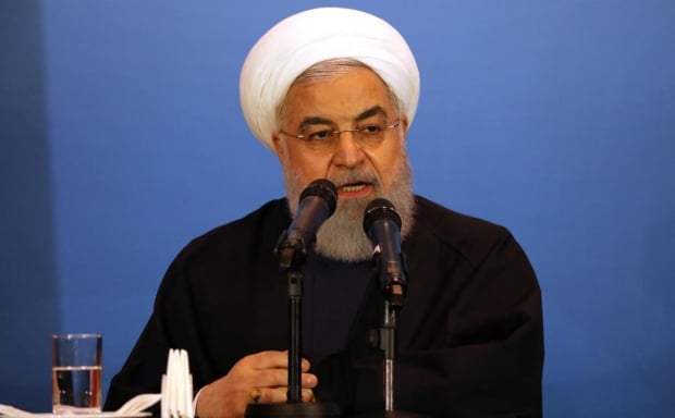 Eronda urib tushirilgan Boeing. Hasan Ruhoniy bayonot bilan chiqdi