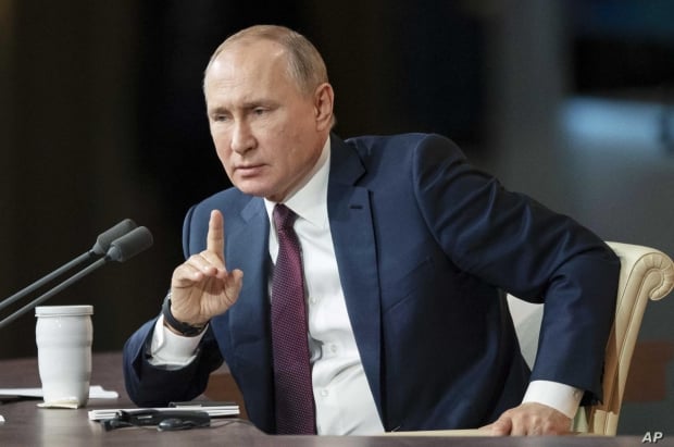 Putin Liviyadagi rossiyalik yollanma askarlar to‘g‘risidagi savolga javob qaytardi