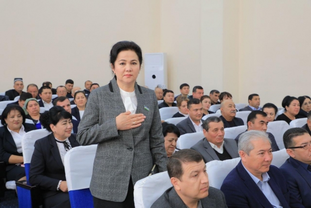 Самарқандда ҳам ҳокимликка аёл киши тайинланди
