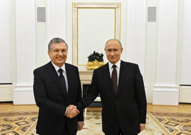 Шавкат Мирзиёев Кремлда Путин билан учрашув ўтказди