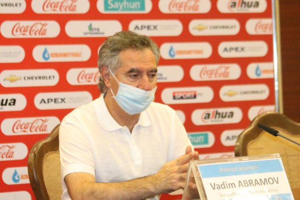 Вадим Абрамов: «ПФЛ олдидаги қарзимиз туфайли Хуршид Ғиёсовни рўйхатдан ўтказа олмаяпмиз»