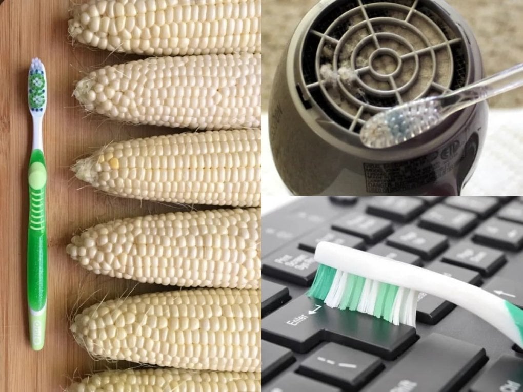 Eski diş fırçasının işe yaradığı durumlar