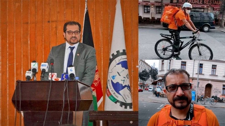 Afg‘onistonning sobiq vaziri Germaniyada pitssa tashuvchi bo‘lib ishga kirdi