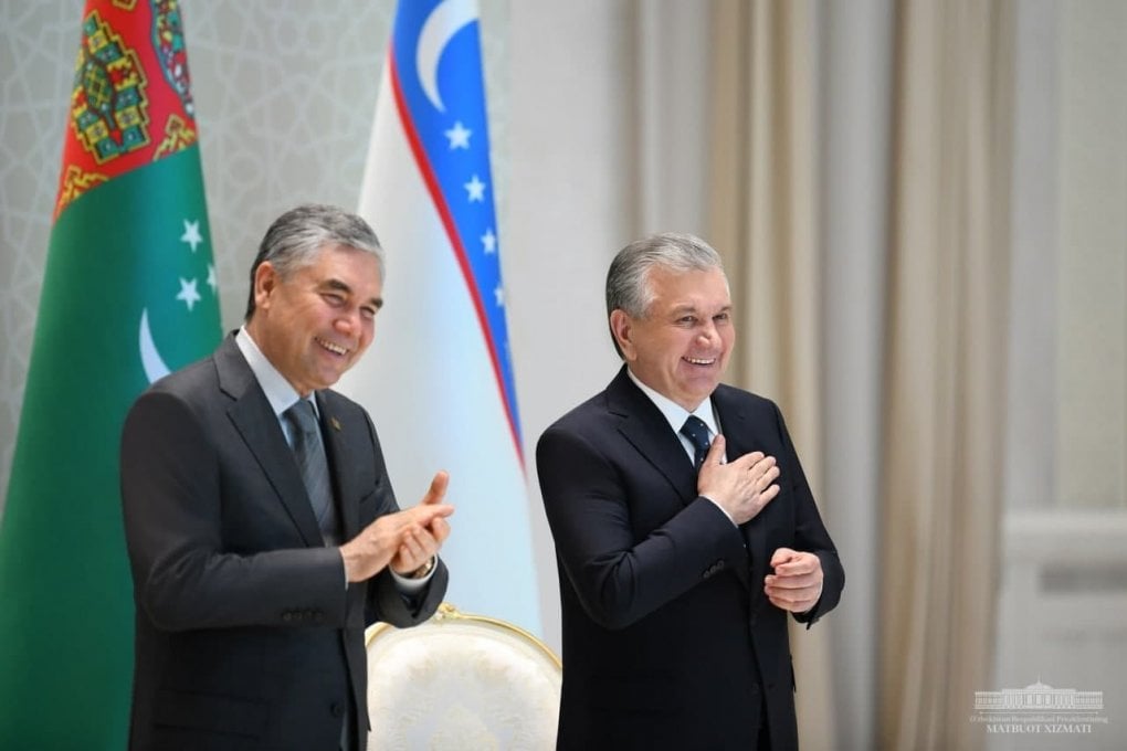 Turkmaniston Prezidenti tashrifi sharafiga rasmiy qabul marosimi o‘tkazildi (foto)