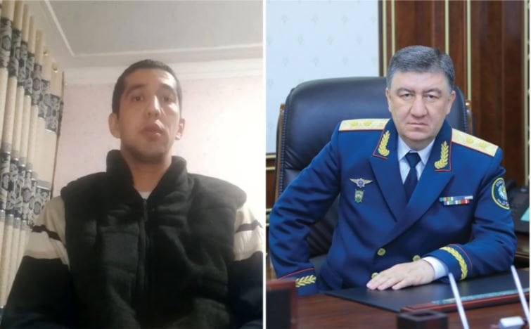 Фарғона вилояти ИИБ вазирга видеомурожаат йўллаган собиқ инспектор тўғрисида маълумот берди