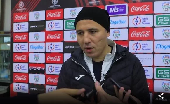 Ulug‘bek Baqoyev: "So‘g‘diyona" neytral maydonda o‘ynashining havotirli joyi yo‘q"