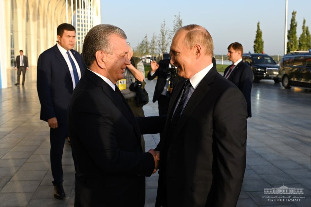 Шавкат Мирзиёев Санкт-Петербургга боради