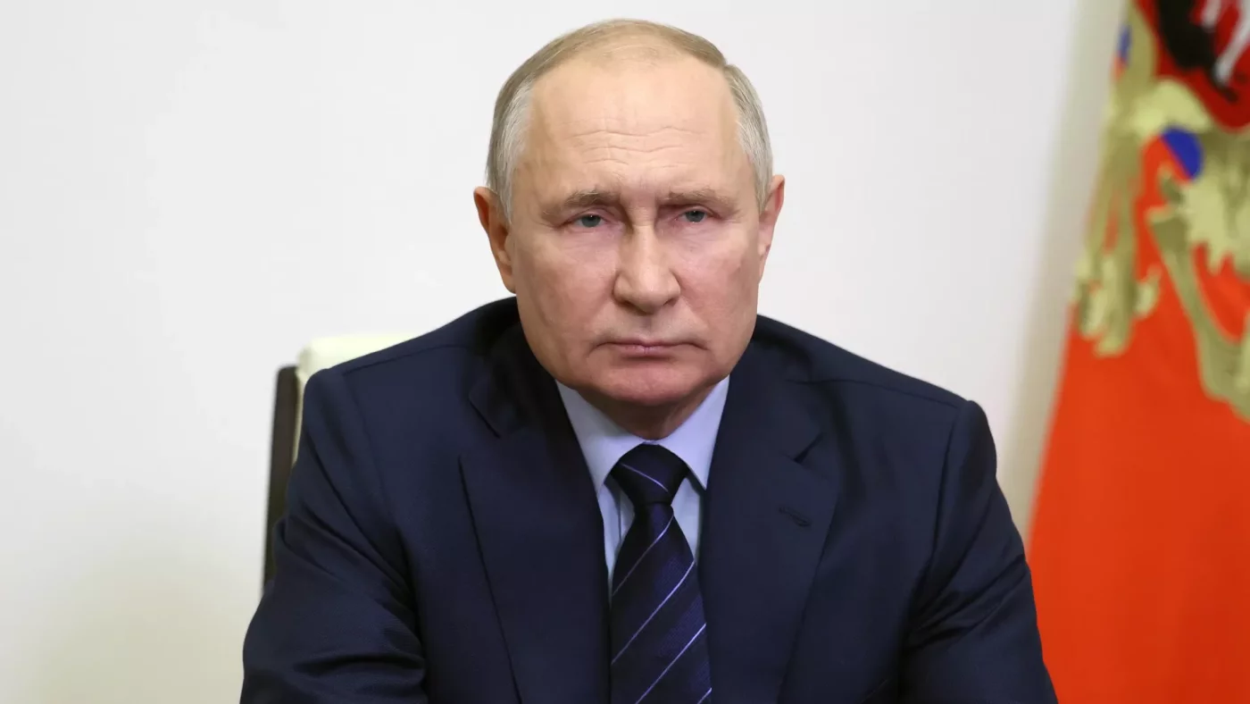 Putin: Ukrainaning qarshi hujumi butunlay barbod bo‘ldi