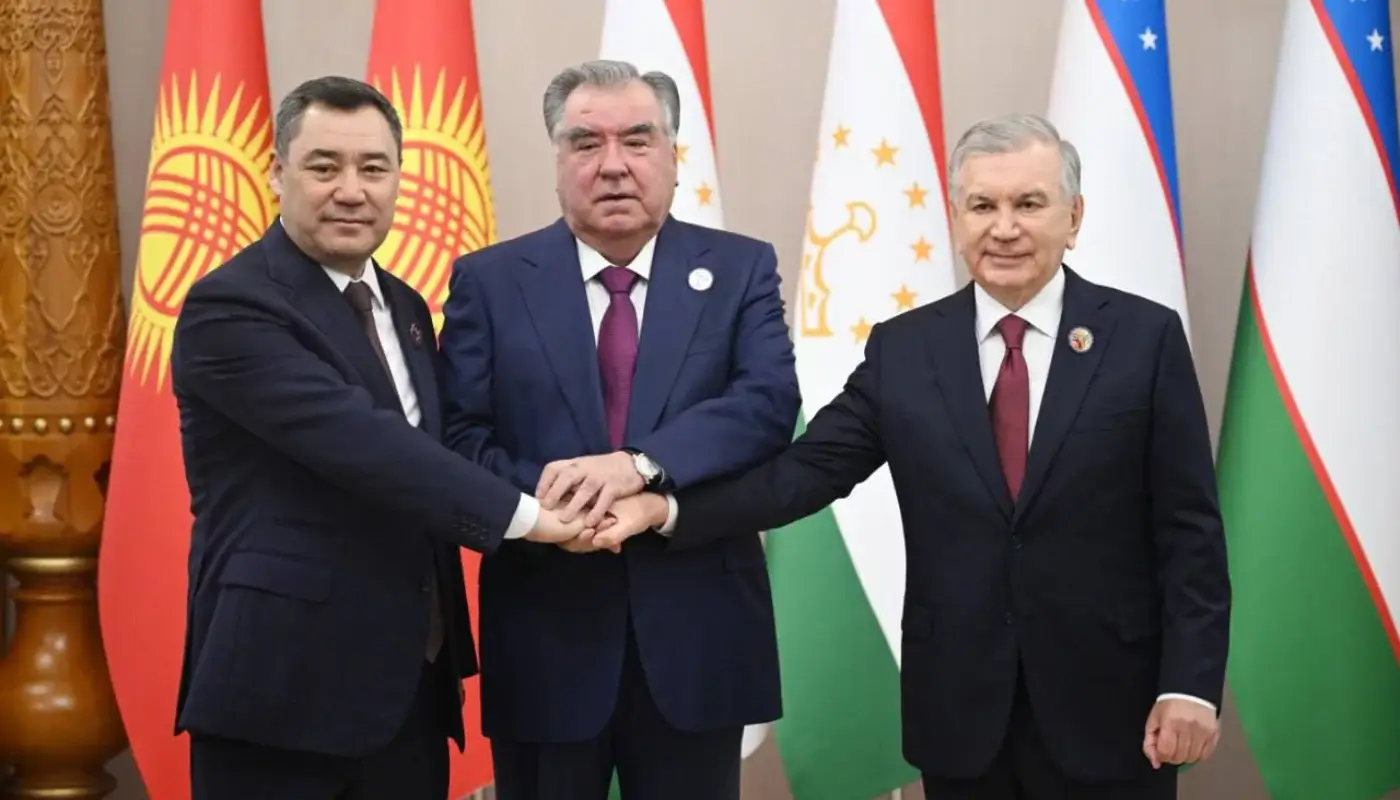 The presidents of Uzbekistan, Kyrgyzstan and Tajikistan met in Khujand