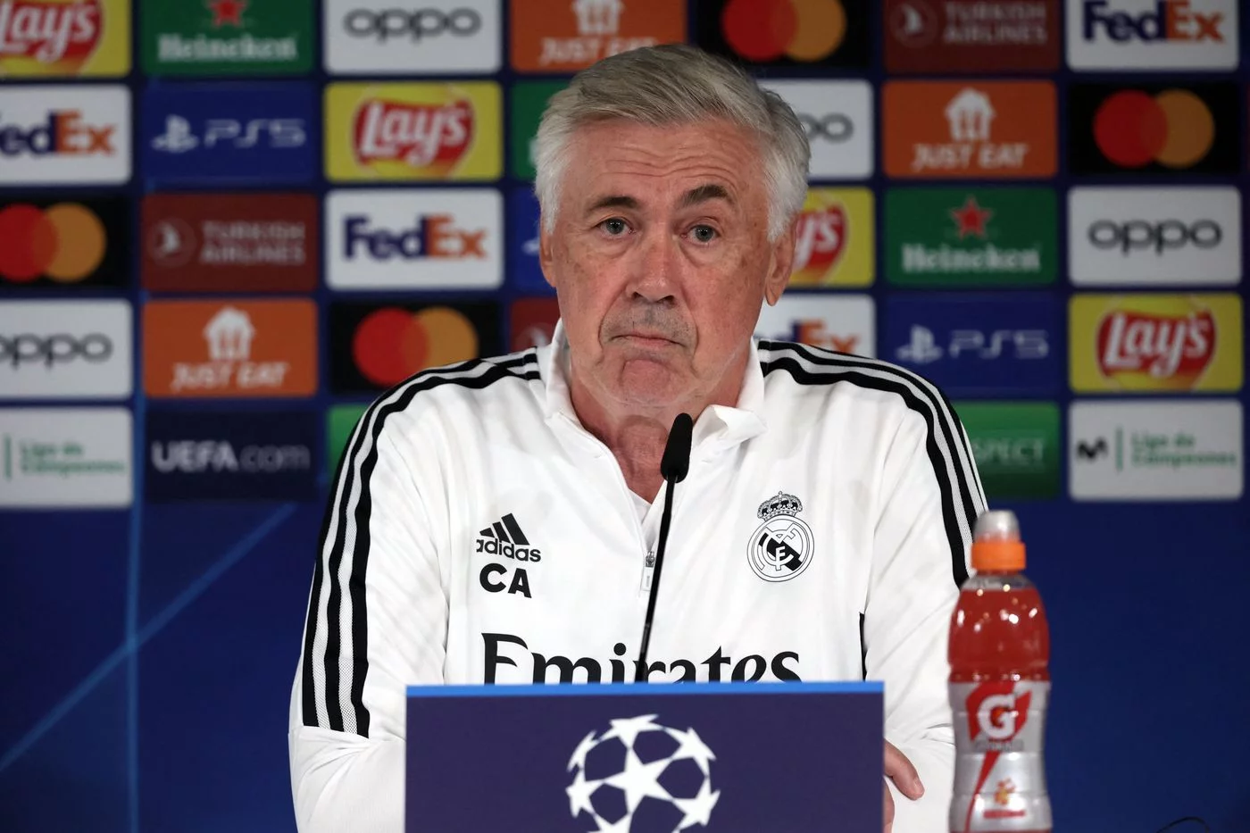 Carlo Ancelotti revealed his plan against Atletico