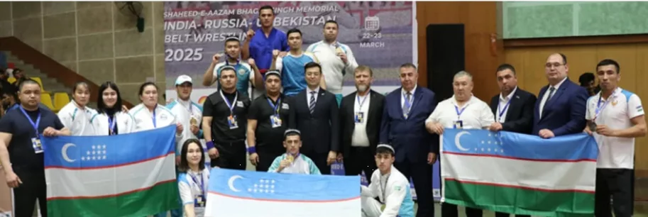 Uzbek wrestlers win 20 medals at international tournament