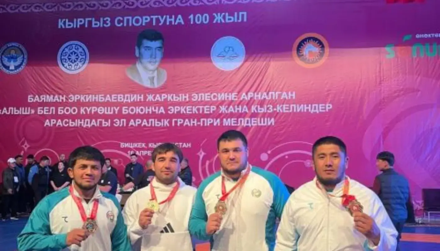 Uzbek wrestlers achieve new victories in Kyrgyzstan