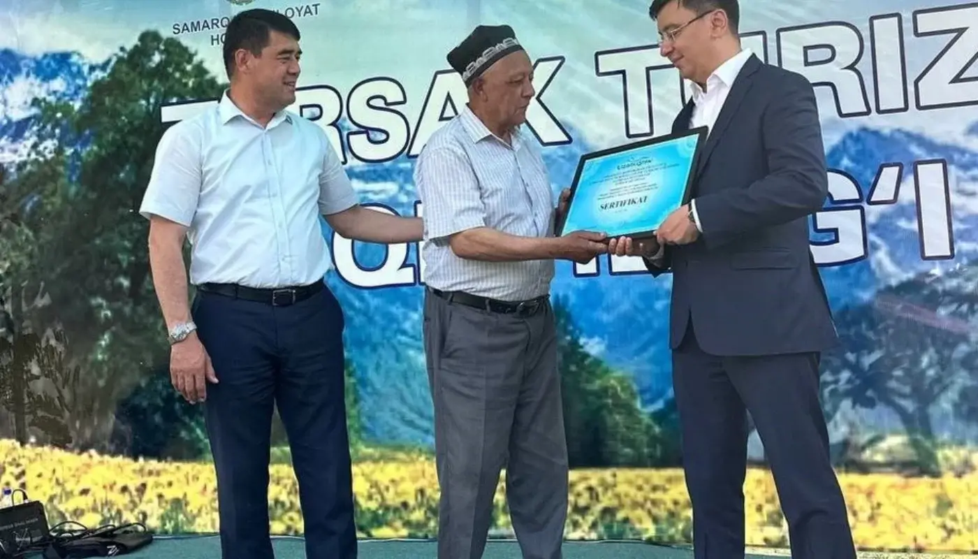 The "Tersak" tourist village opened in the Samarkand region