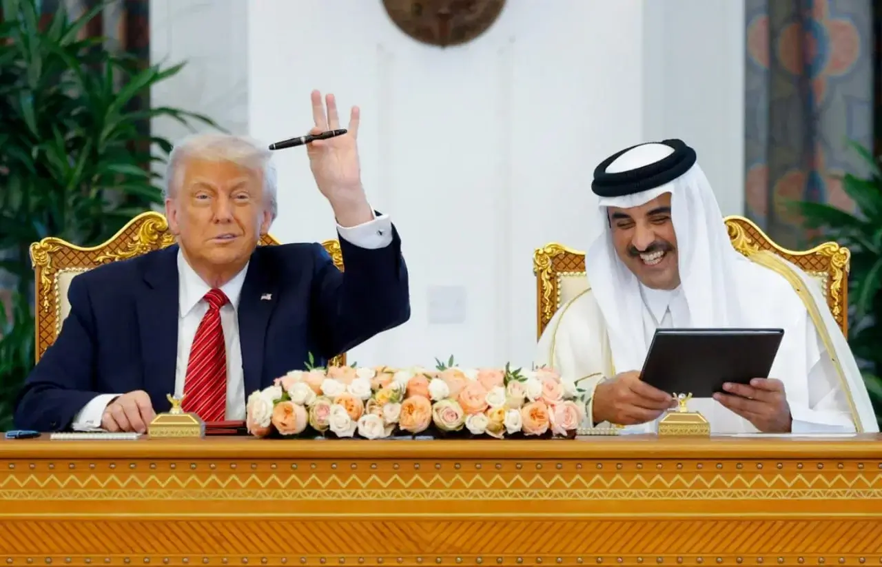 Трампнинг Қатарга ташрифи: АҚШ 1,2 триллион долларлик тарихий битимларга эришди!